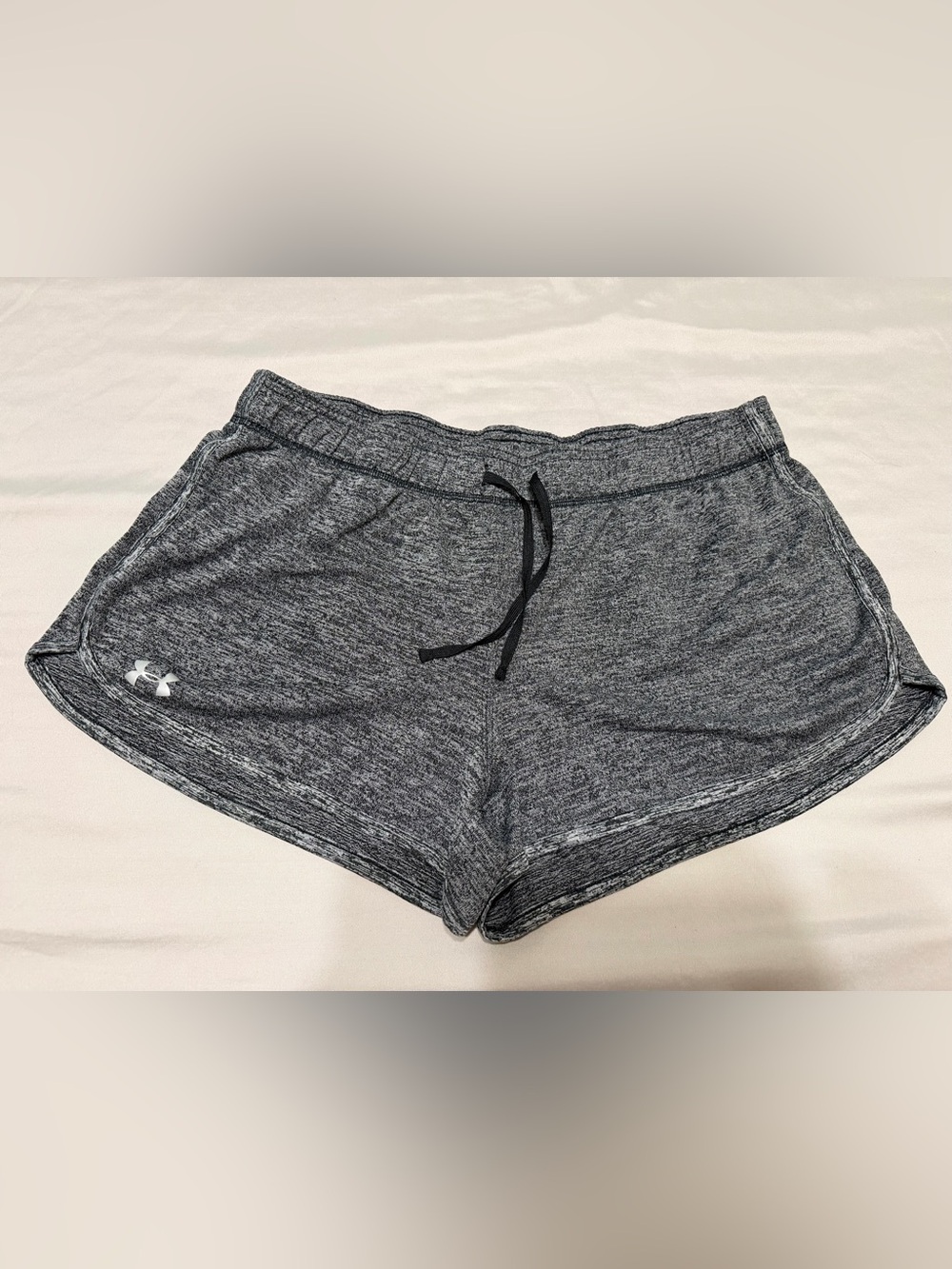 Under Armour Women's Dark Heather Gray Athletic Shorts